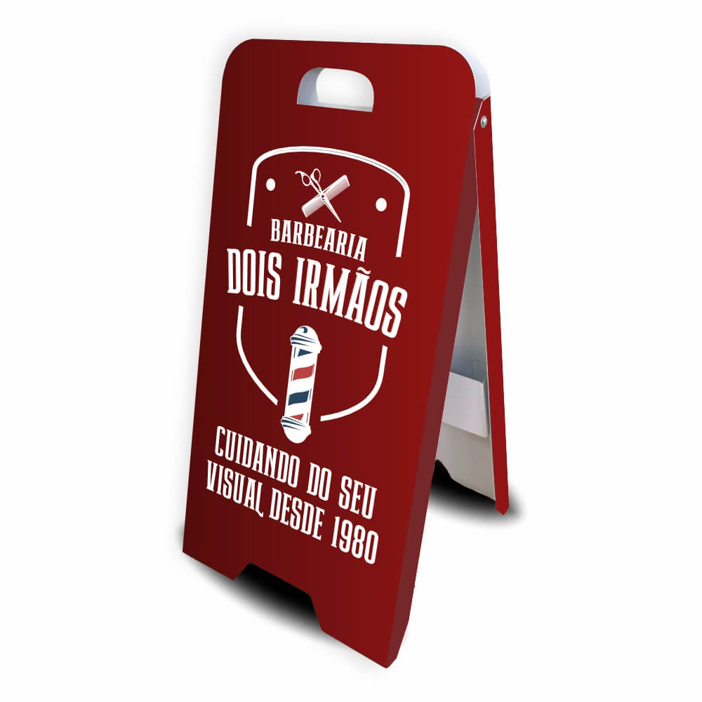 Cavalete em Polionda Personalizado para Calçada