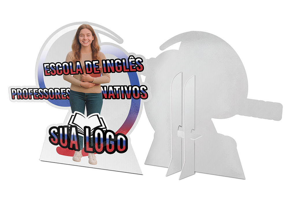 Totem Silhueta em Tamanho Real em Polionda