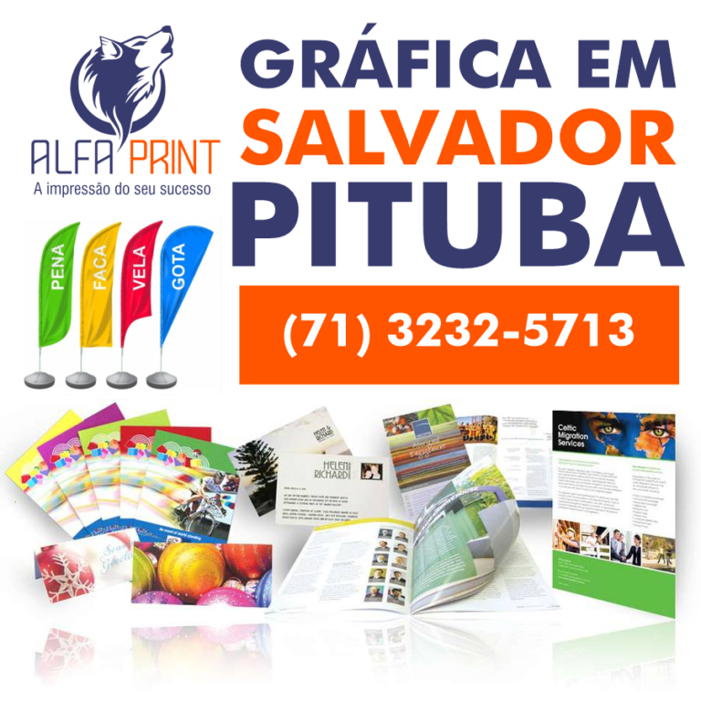 Gráfica em Salvador PITUBA & CAMINHO DAS ÁRVORES Serviços Gráficos ...